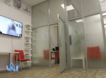 Офісні перегородки для медичних закладів