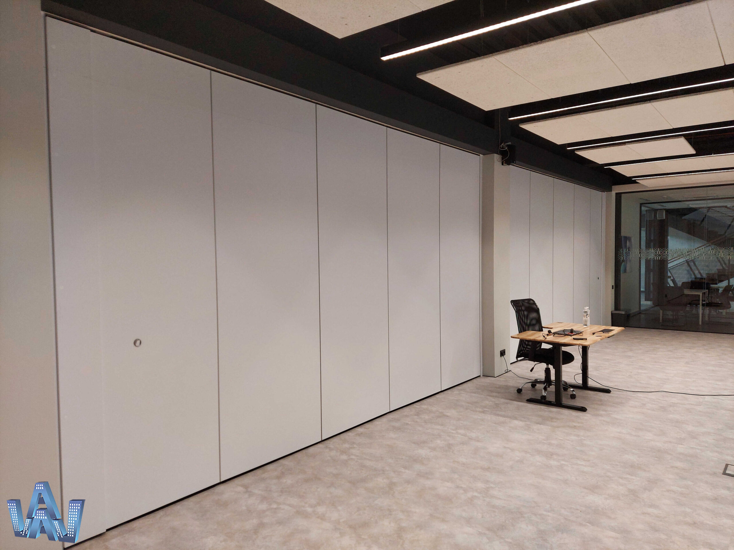 Розсувні перегородки для офісів — UNIT